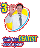 Visit the Dentist once a year