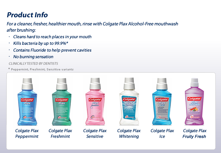 Plax Product Info